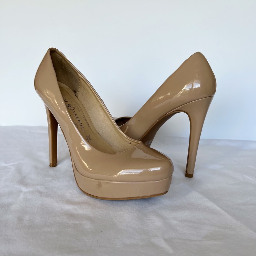 Chinese Laundry Nude Pumps High Heel Closed Toe 5inches